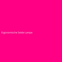 Ergonomische Seide-Lampe