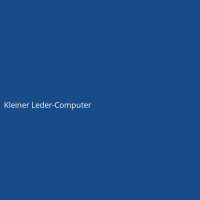 Kleiner Leder-Computer