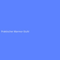 Praktischer Marmor-Stuhl