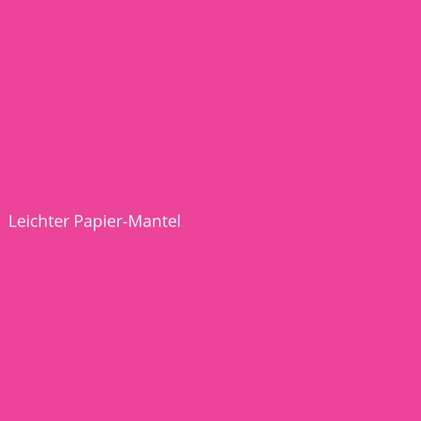 Leichter Papier-Mantel