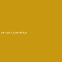 Leichter Papier-Mantel
