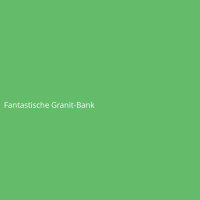 Fantastische Granit-Bank